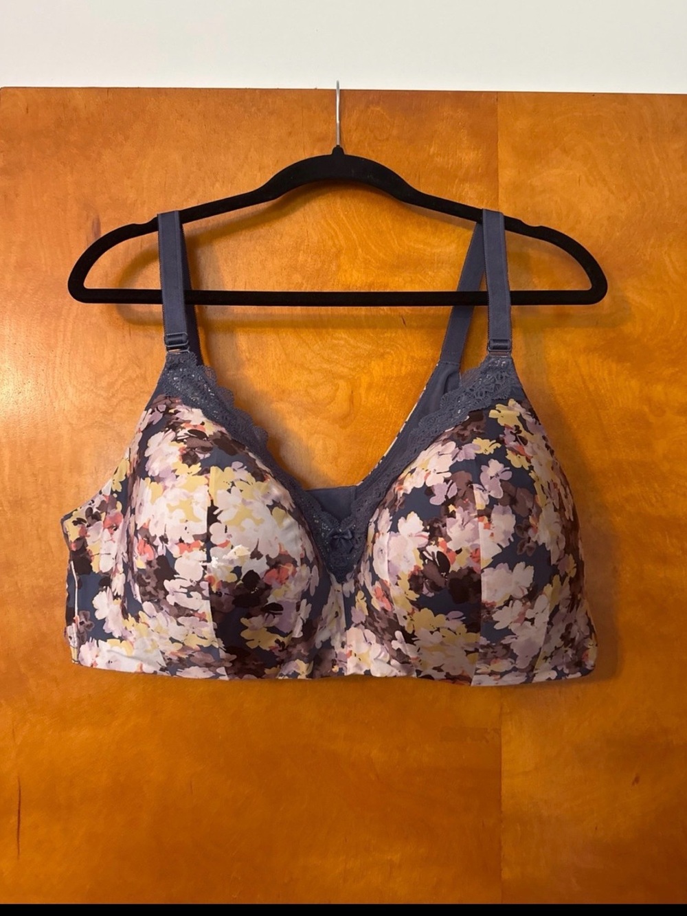 Torrid Curve Floral Wireless Full-Coverage Bra- Size 44D